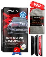 Magnetischer Kennzeichenhalter auf Stoßstange 1er...