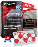 Magnetischer Clean Kennzeichenhalter hinter der...