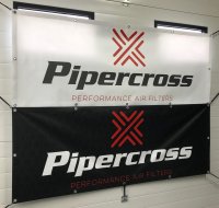 Pipercross Banner Black Edition 200x75cm