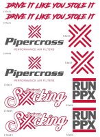 Pipercross Stickerbogen V1